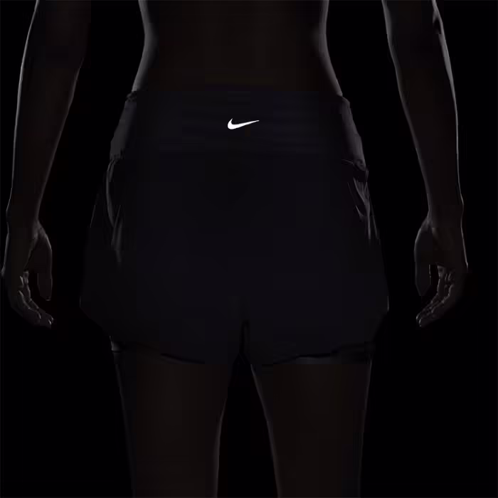 Шорты Nike W NK SWIFT DF MR 3IN 2N1 SHORT Синий M - 8