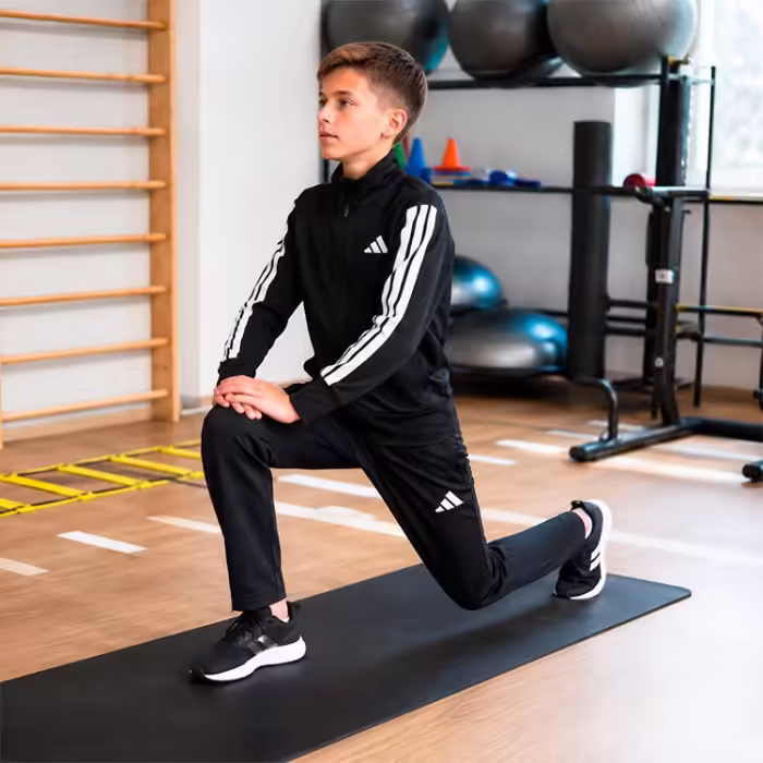Спортивный костюм Adidas LK 3S TR TS 205 Черный 110 - 2