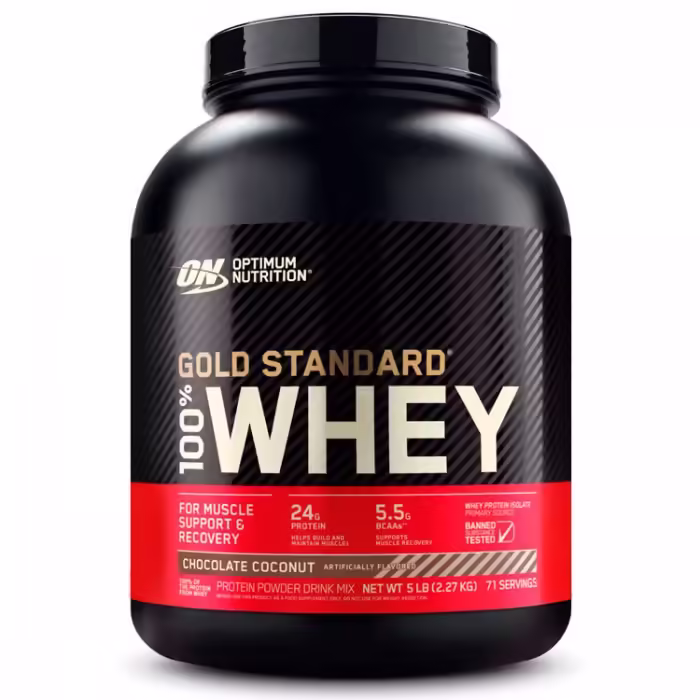 Proteine din zer Optimum Nutrition ON 100% WHEY GOLD CHOC COCONUT 5LB