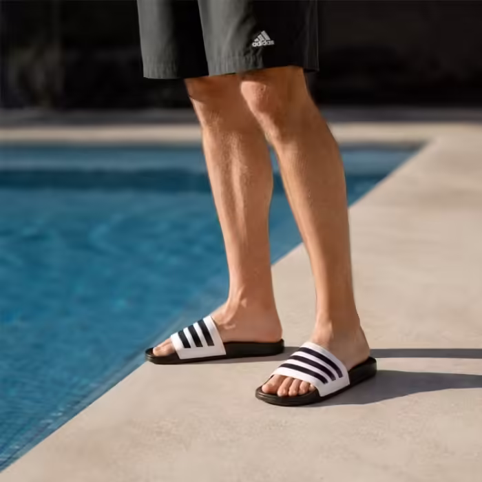 Slapi Adidas Adilette Comfort Alb 42 - 2
