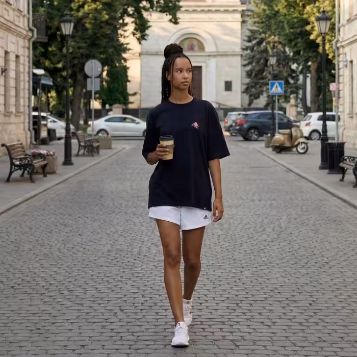 Tricou Adidas SOFT SIDE OVERSIZED - 7