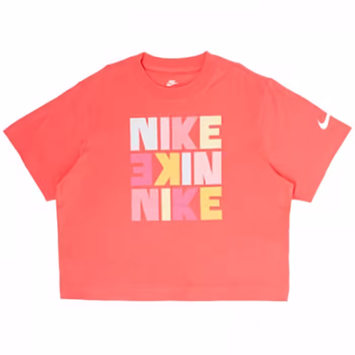 Футболка Nike G NSW TEE BOXY PRINT Розовый M - 6