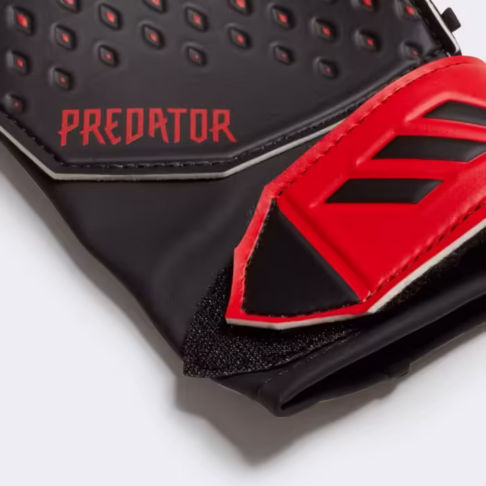 Перчатки вратарские Adidas PRED GL TRN J Черный/Красный - 2