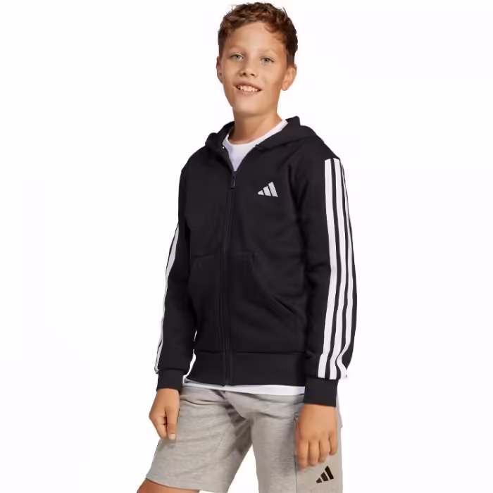 Толстовка Adidas J 3S FL FZ HD