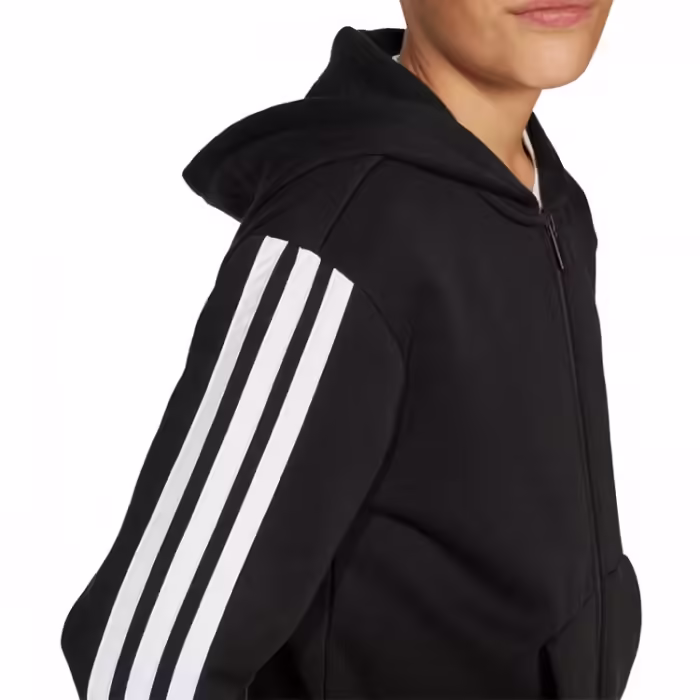 Толстовка Adidas J 3S FL FZ HD - 2