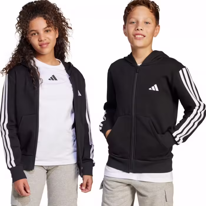 Толстовка Adidas J 3S FL FZ HD - 3