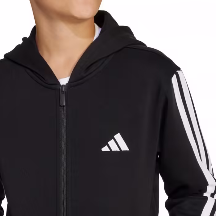 Толстовка Adidas J 3S FL FZ HD - 5