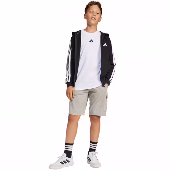 Hanorac Adidas J 3S FL FZ HD - 6