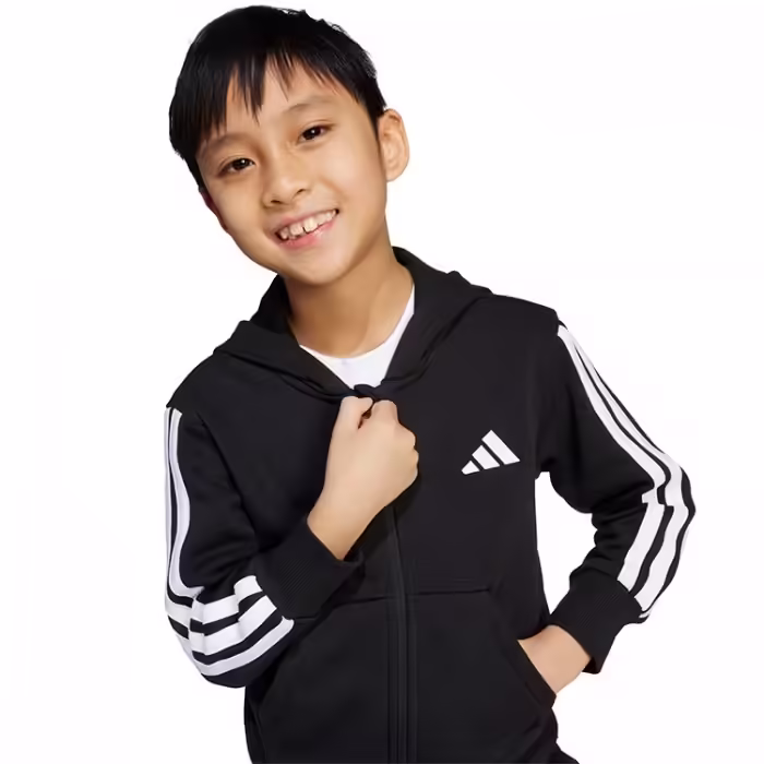 Hanorac Adidas LK 3S FL FZ HD Negru 110 - 4