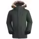 Scurta Kailas Long Thick Fur Down Jacket