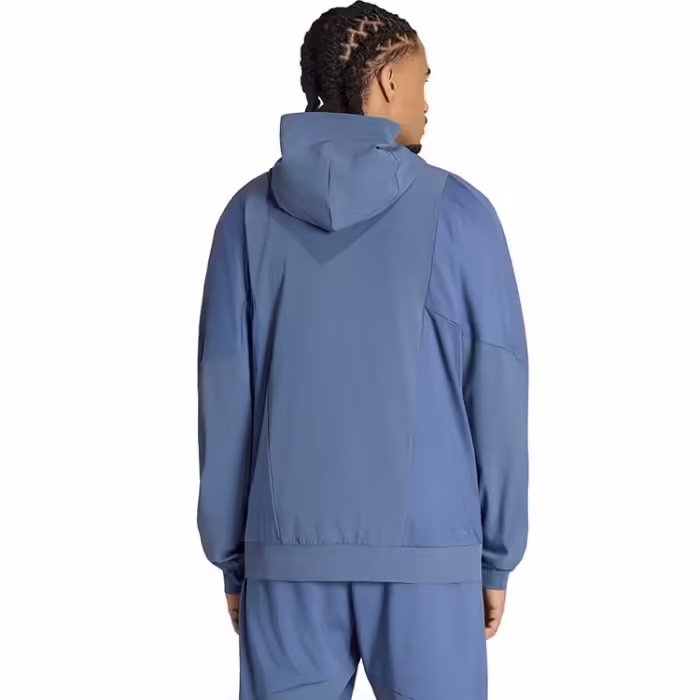Толстовка Adidas D4T WORKOUT FULL-ZIP Синий L-T - 2