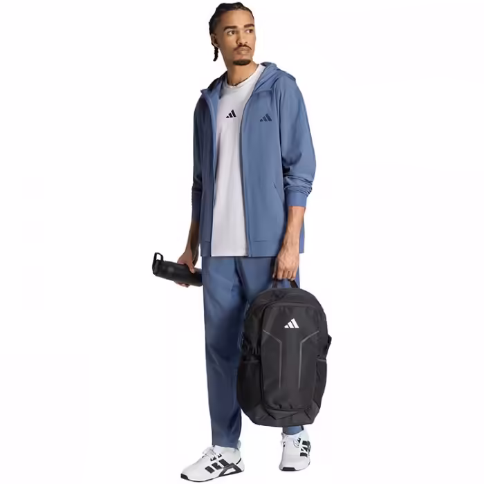 Толстовка Adidas D4T WORKOUT FULL-ZIP Синий L-T - 4
