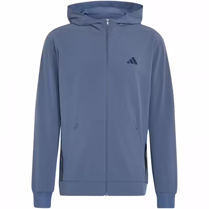 Толстовка Adidas D4T WORKOUT FULL-ZIP Синий L-T - 7