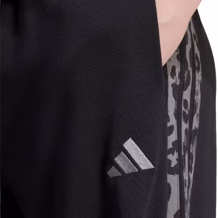 Брюки Adidas SEASONAL ESSENTIALS ANIMAL PRINT 3-STRIPES Черный XXS - 4