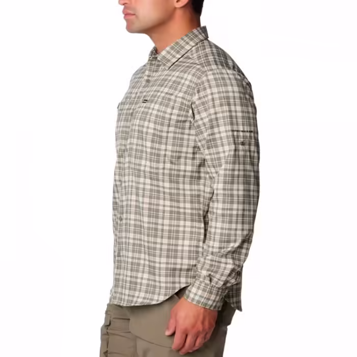 Camasa Columbia Silver Ridge Utility Lite Plaid Long Sleeve Shirt - 5