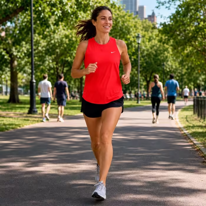 Майка Nike W NK SWIFT DF TANK TOP Красный XS - 7