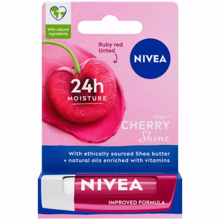 Balsam de buze Nivea Cherry Shine