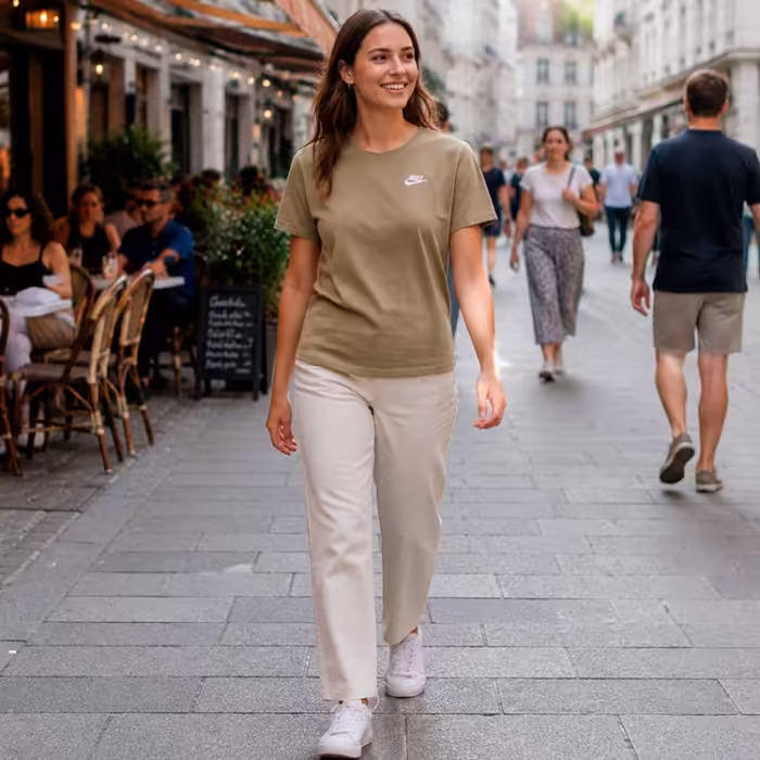 Tricou Nike W NSW TEE CLUB Maro XS - 7