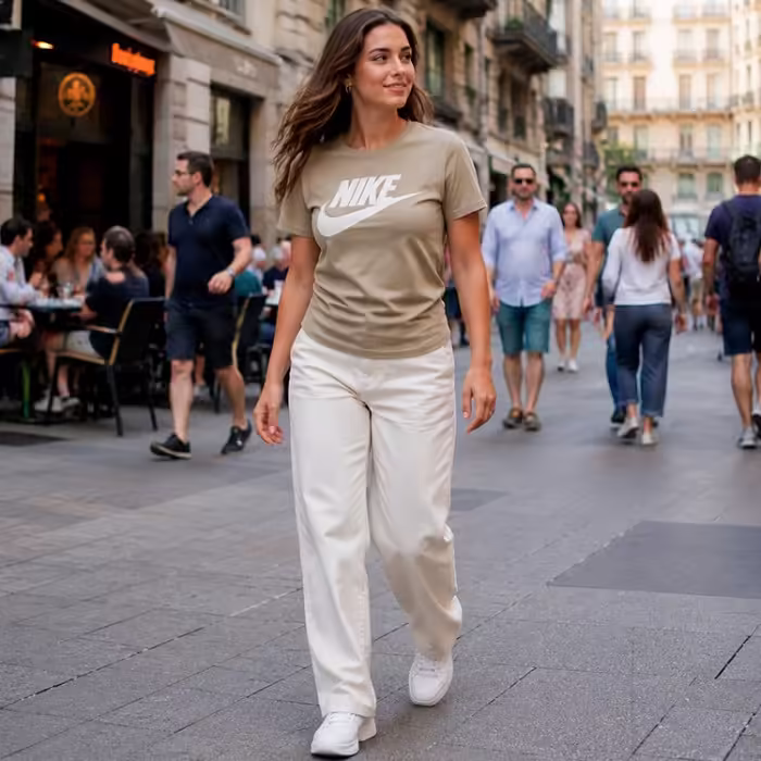 Футболка Nike W NSW TEE ESSNTL ICN FTRA Коричневый S - 7