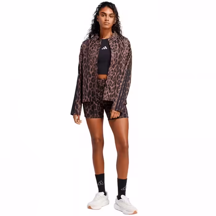 Толстовка Adidas SEASONAL ESSENTIALS LEOPARD PRINT WOVEN - 3