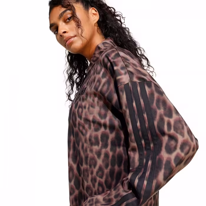 Толстовка Adidas SEASONAL ESSENTIALS LEOPARD PRINT WOVEN - 4