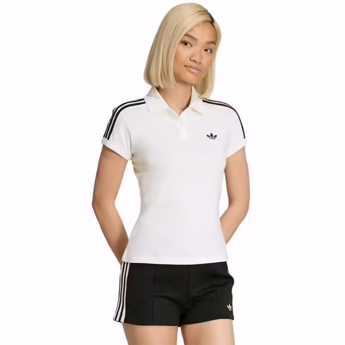 Поло Adidas 3-STRIPES Белый XS