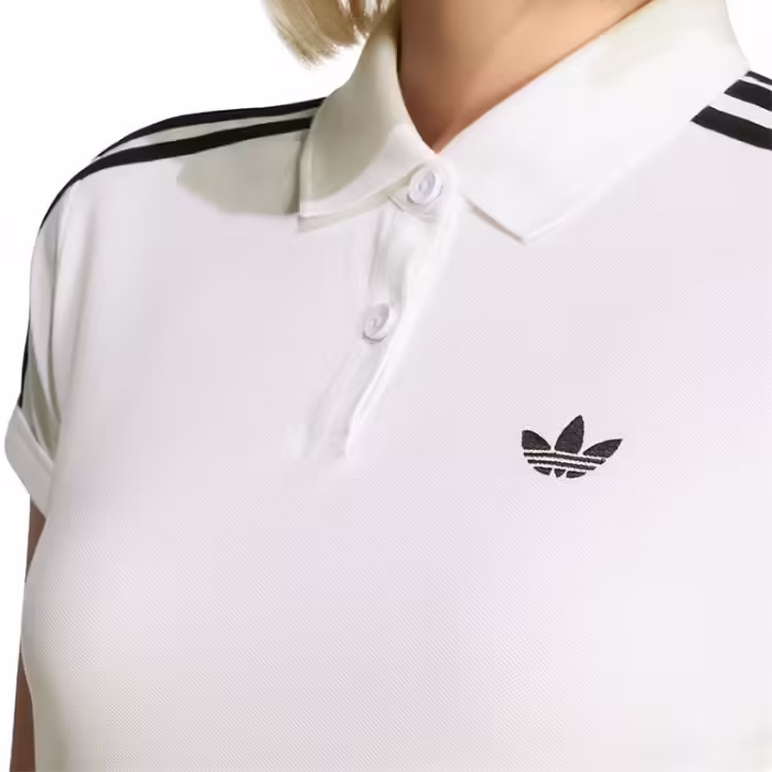 Поло Adidas 3-STRIPES Белый XS - 4