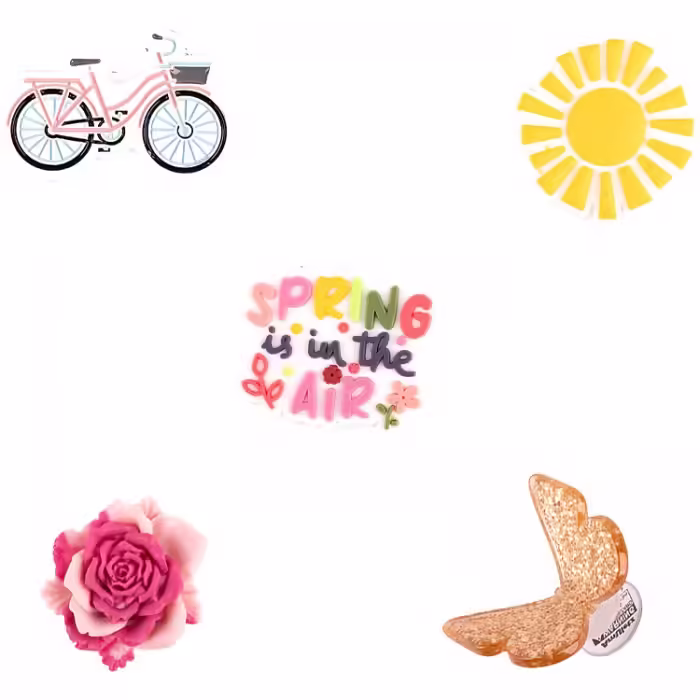 Jibbitz COQUI Amuletz Set 098 Think Spring (5) - 4