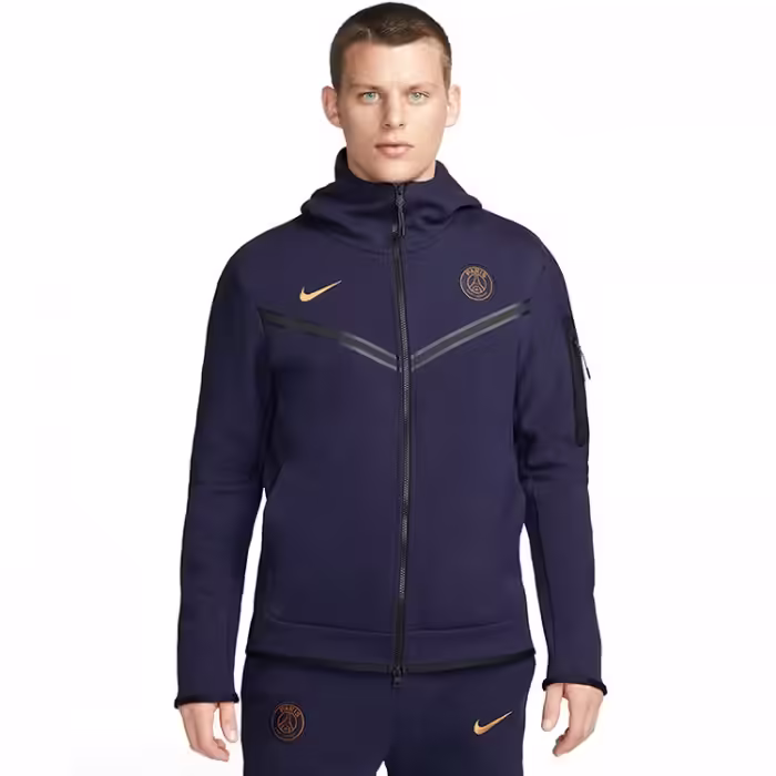 Толстовка Nike PSG MNSW TCH FLC HOODIE FZWR - 4