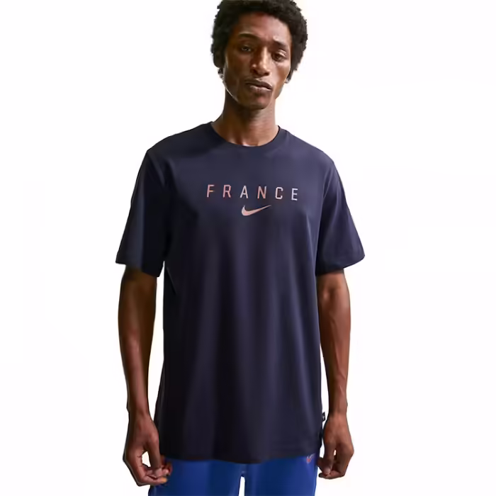 Футболка Nike FRANCE Синий M - 4