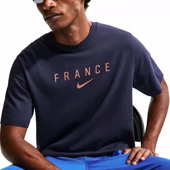 Футболка Nike FRANCE Синий M - 5