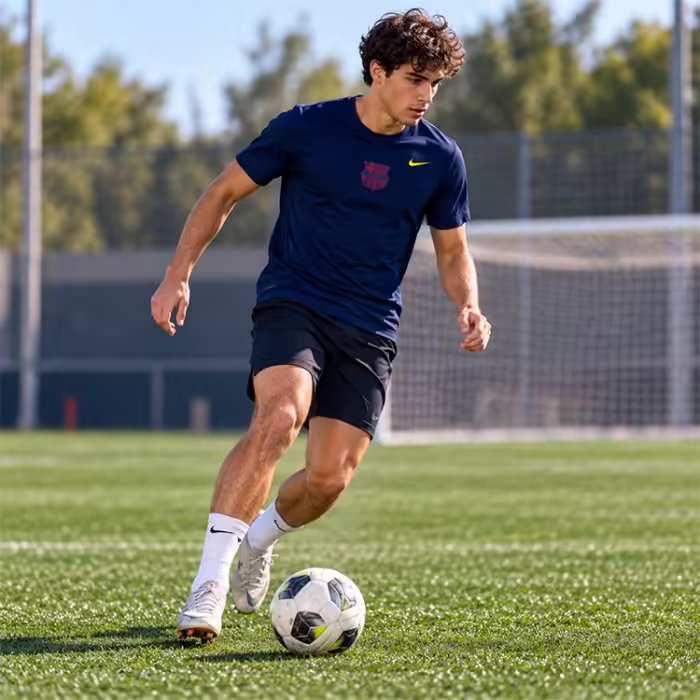 Tricou Nike F.C. Barcelona Soccer - 8