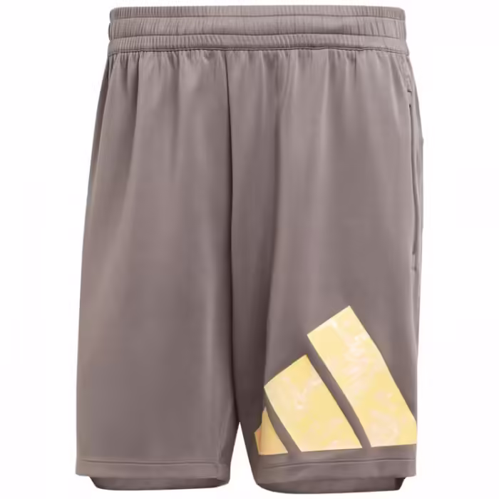 Шорты Adidas WO KNITLOGO SHO Коричневый XS - 6