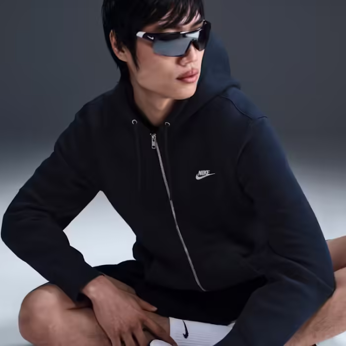 Толстовка Nike M NK CLUB BB FZ HOODIE - 7