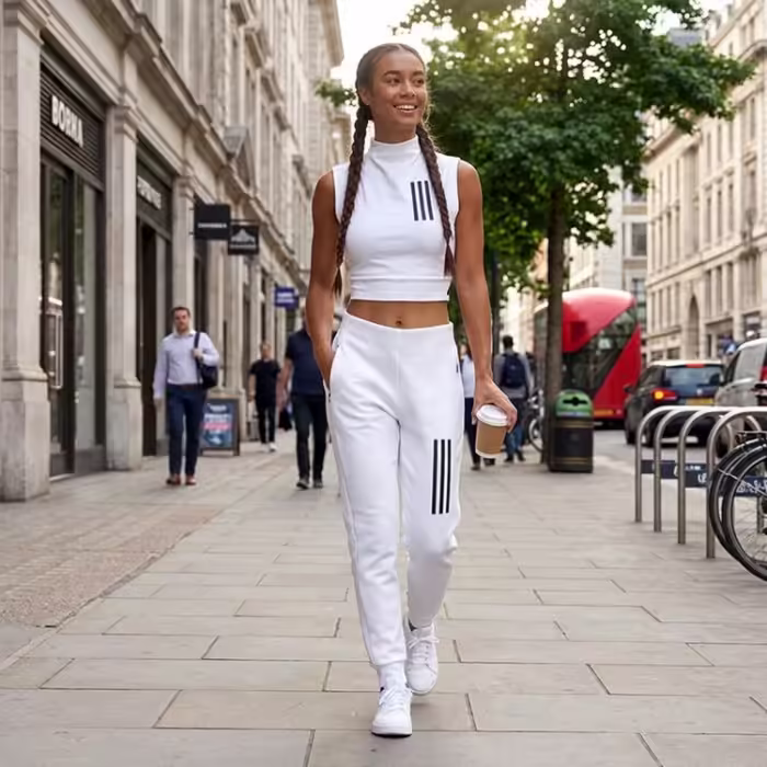 Майка Adidas W  MV SL CR T Белый L - 7