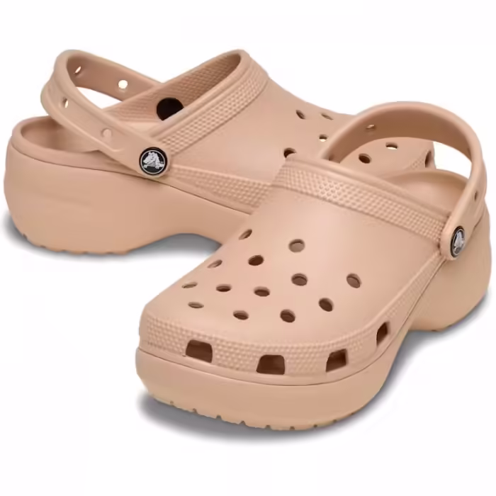 Slapi Crocs Classic Platform Clog W - 5