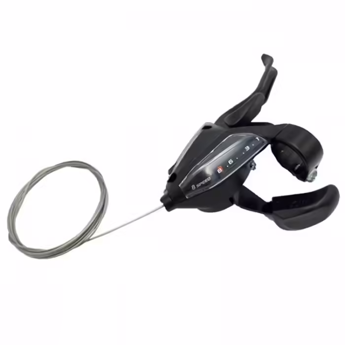 Schimbator integrat  SHIMANO TOURNEY ST-EF500-8R - 2