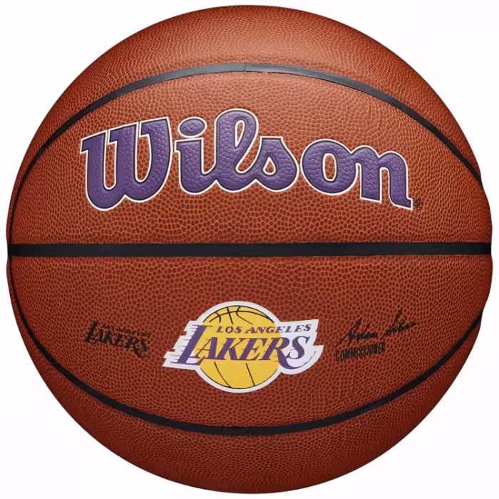 Мяч баскетбольный Wilson NBA Team Alliance LA LAKERS