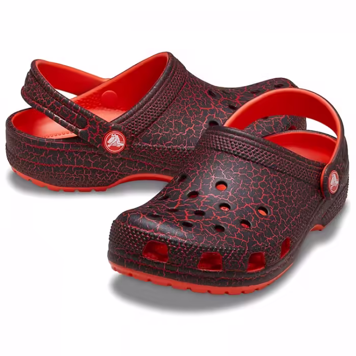 Slapi Crocs Classic Crackle Clog T - 5