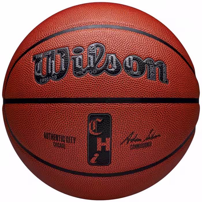 Мяч баскетбольный Wilson NBA AUTHENTIC CITY BSKT CHICAGO
