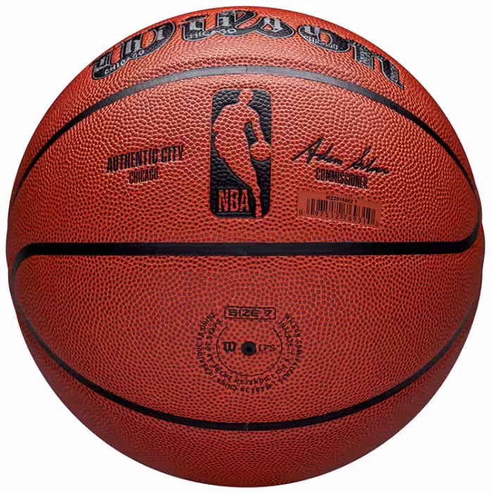 Мяч баскетбольный Wilson NBA AUTHENTIC CITY BSKT CHICAGO - 6