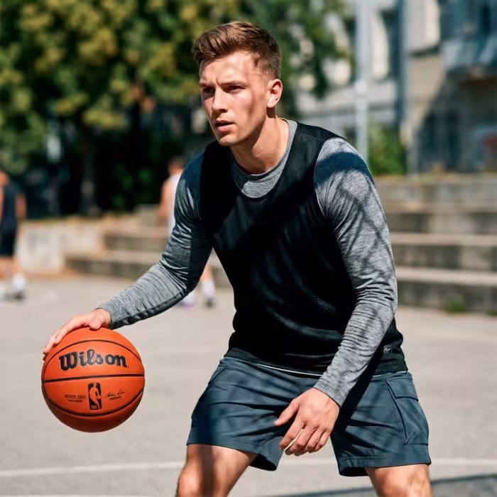 Мяч баскетбольный Wilson NBA Authentic - 5