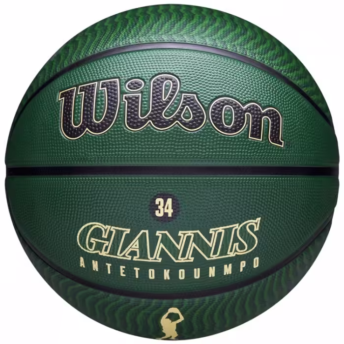 Мяч баскетбольный Wilson NBA PLAYER ICON OUTDOOR BSKT GIANNIS 7
