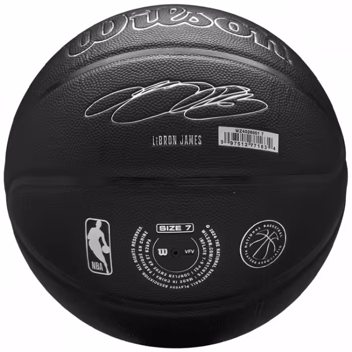 Мяч баскетбольный Wilson NBA PLAYER NIGHTMODE BSKT LEBRON 7 - 4