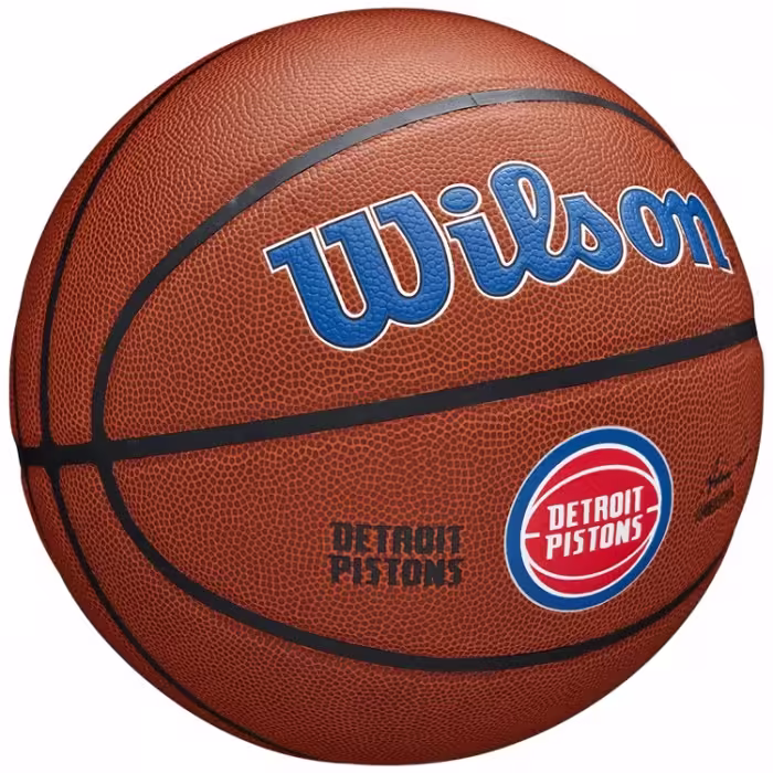 Мяч баскетбольный Wilson NBA TEAM ALLIANCE BSKT DET PISTONS 7 - 4
