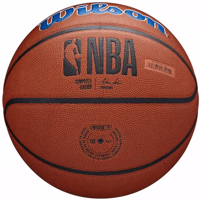 Мяч баскетбольный Wilson NBA TEAM ALLIANCE BSKT DET PISTONS 7 - 5