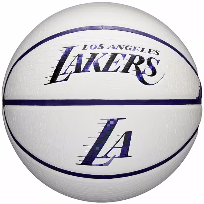 Мяч баскетбольный Wilson NBA TEAM PIXEL BSKT LA LAKERS