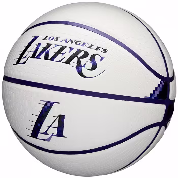 Мяч баскетбольный Wilson NBA TEAM PIXEL BSKT LA LAKERS - 3