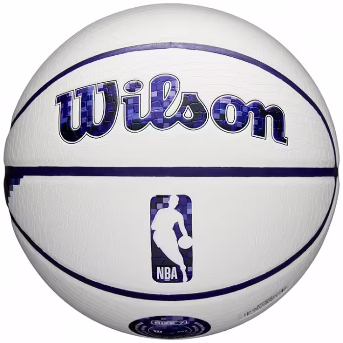 Мяч баскетбольный Wilson NBA TEAM PIXEL BSKT LA LAKERS - 5