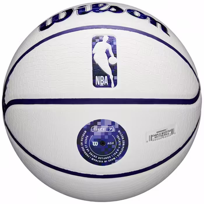 Мяч баскетбольный Wilson NBA TEAM PIXEL BSKT LA LAKERS - 7